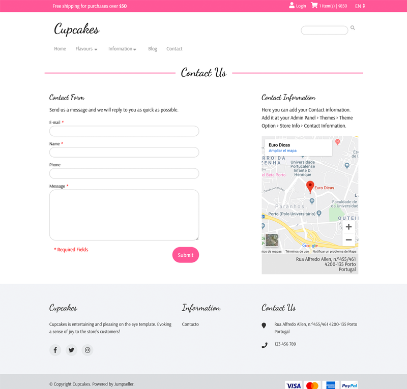 Contact Page