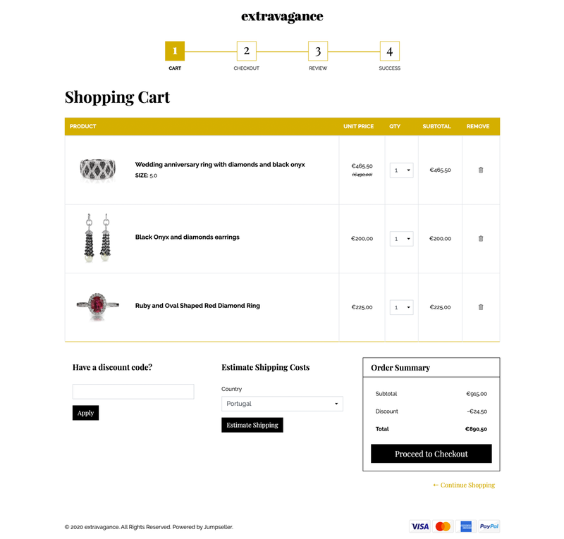 Cart Page