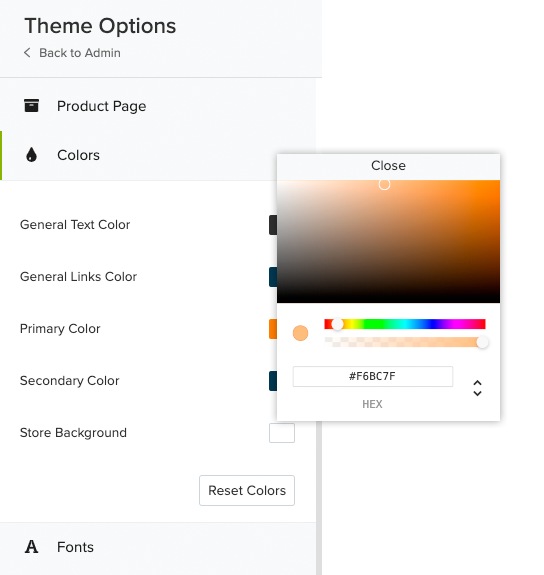 Jumpseller Themes Options