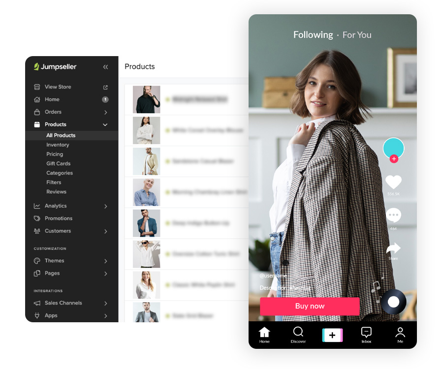 Sync Products with TikTok in Seconds