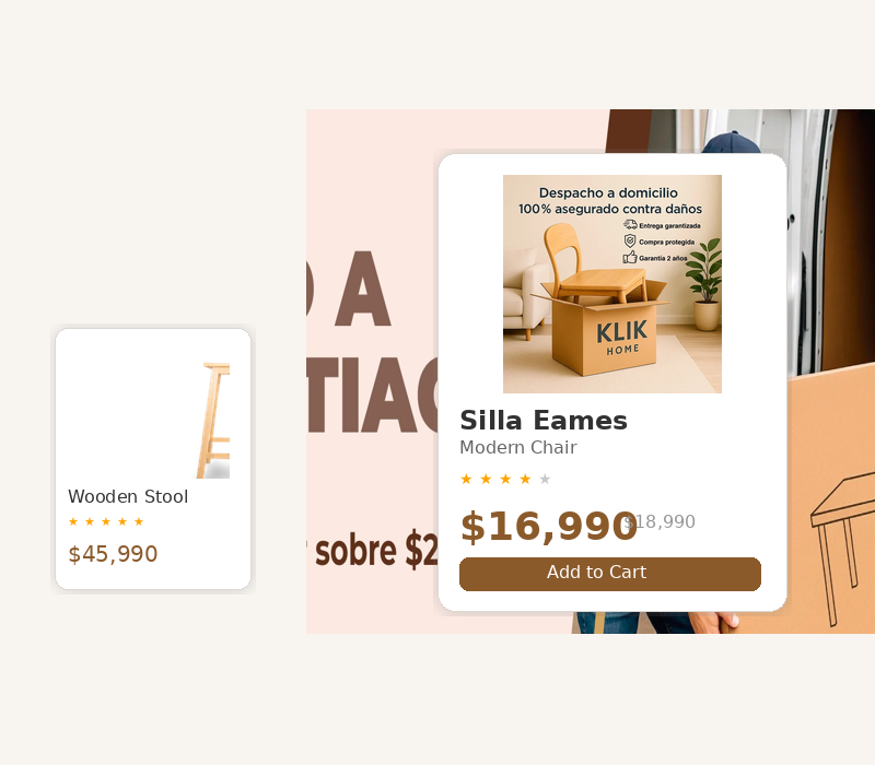 Verkaufen Sie Möbel online mit Ihrem eigenen Jumpseller-Shop