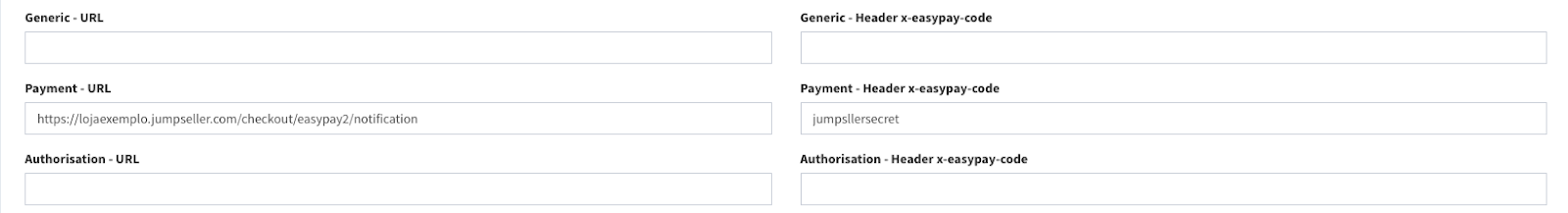 Easypay Code