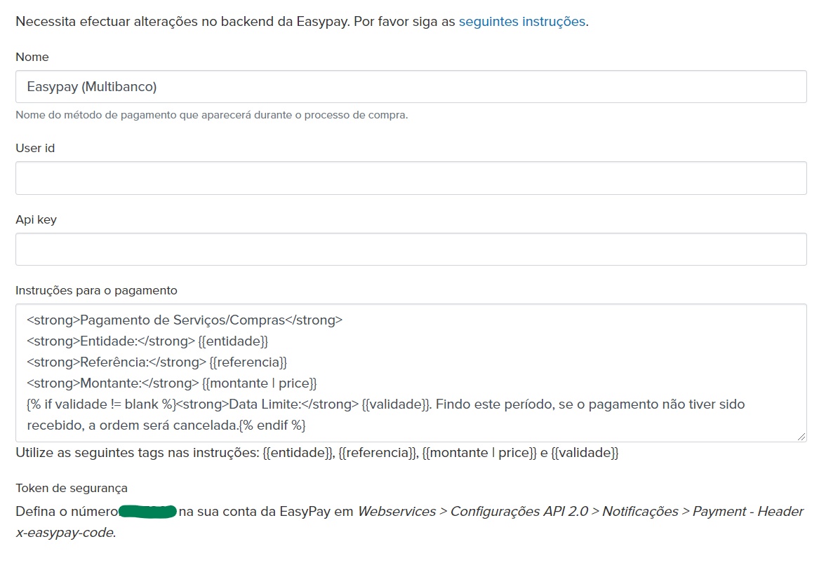 Easypay Jumpseller Backend