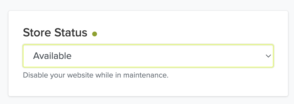 store-status