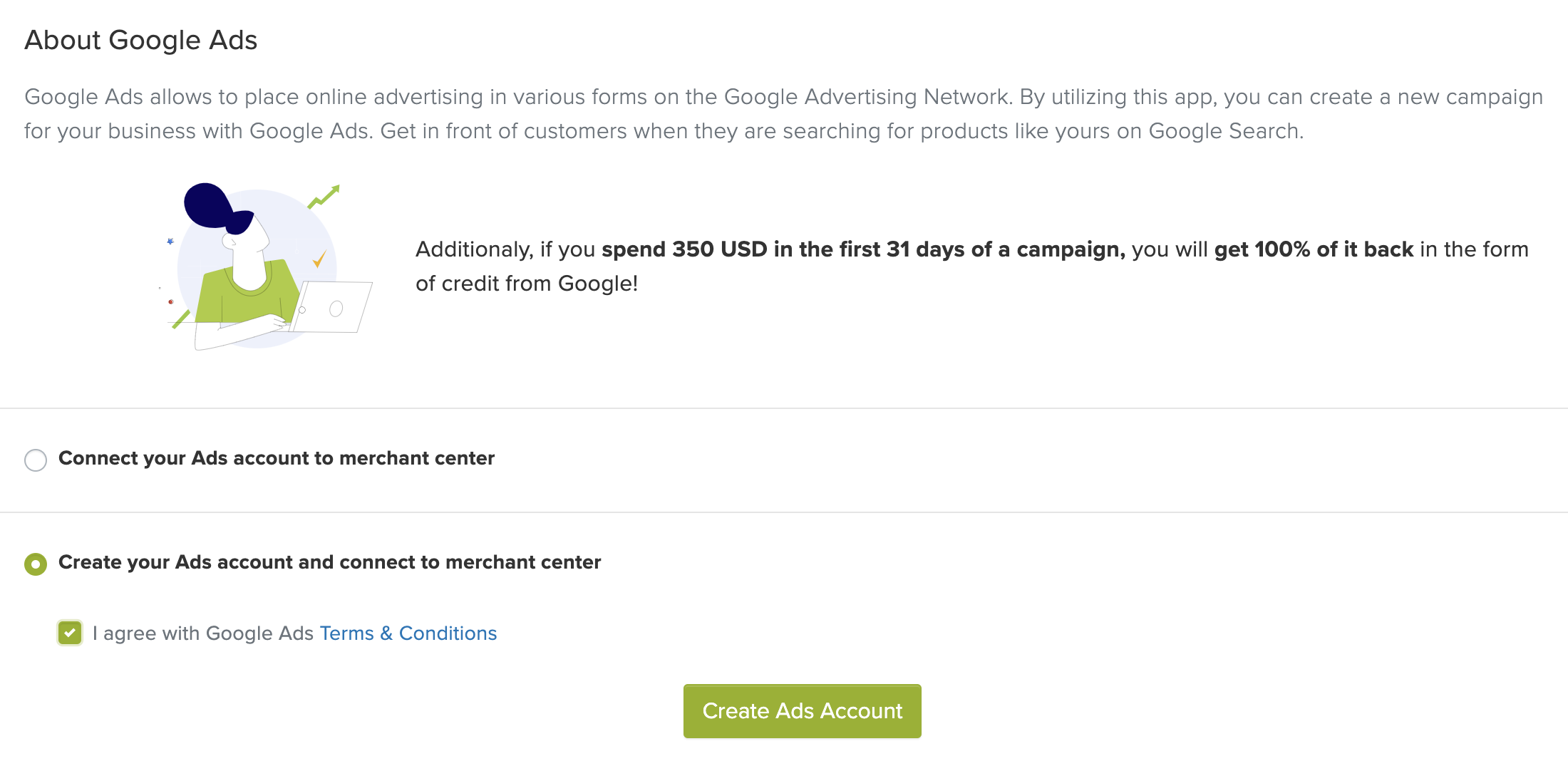 Connect Ads Account