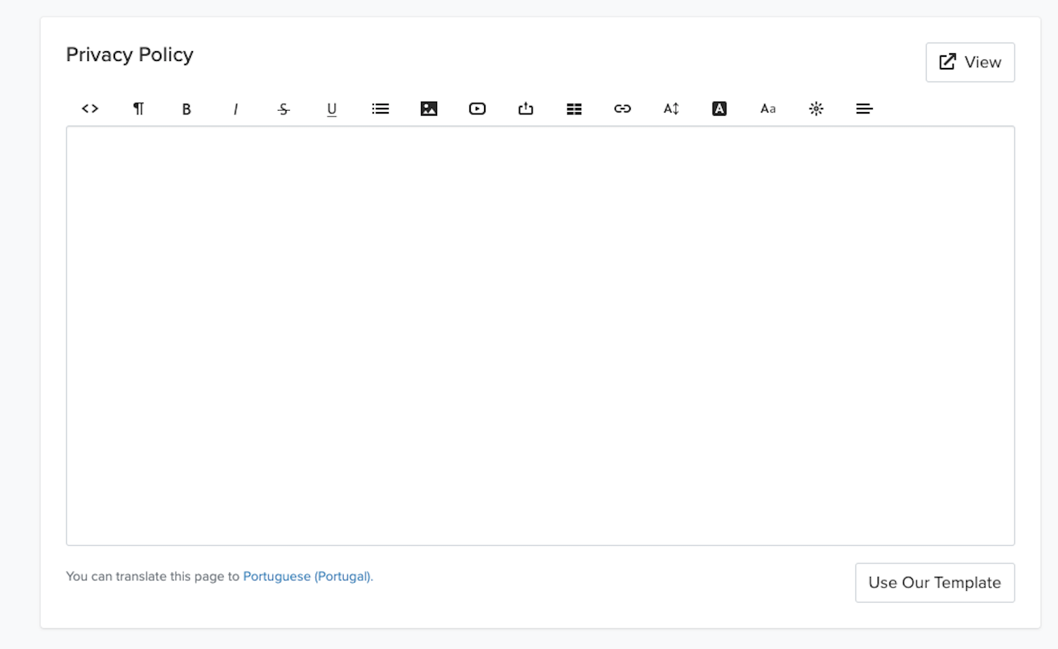 New Application Form