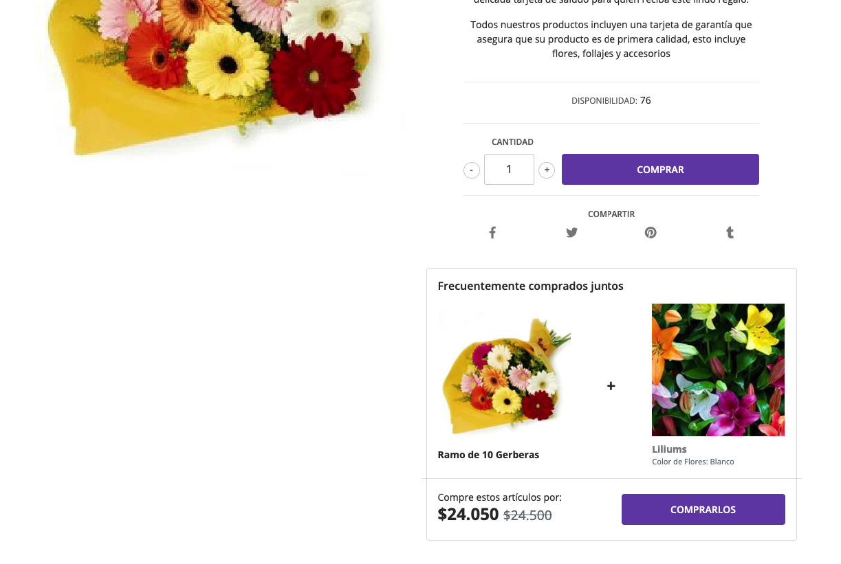 Produtos Frequentemente Comprados em Conjunto