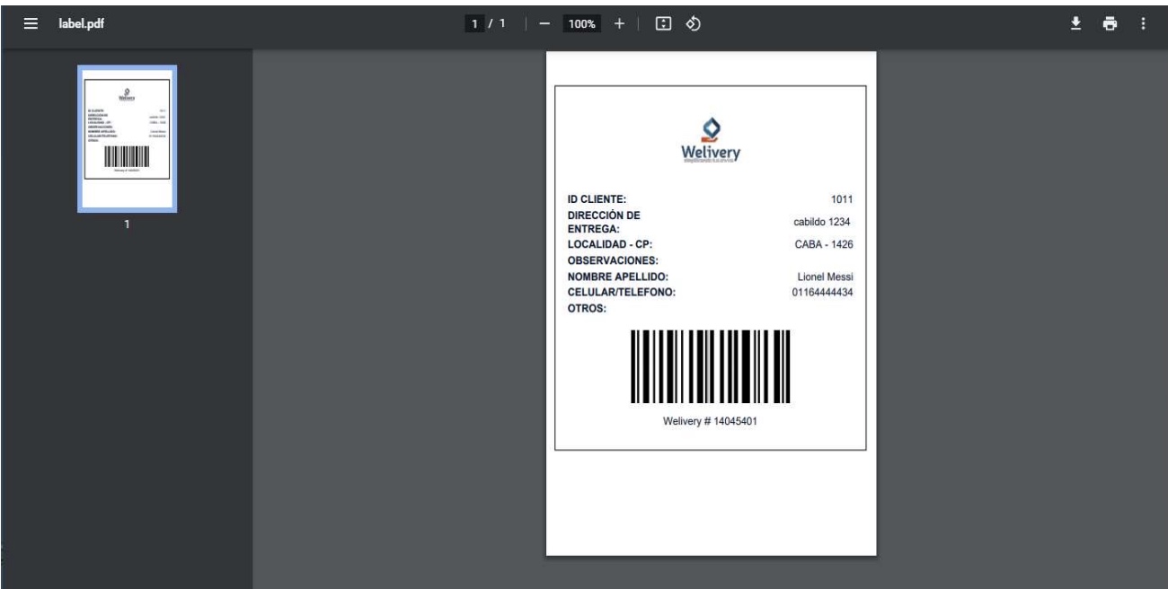 label example